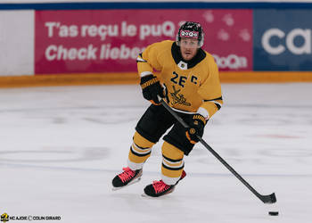 26 Fey Kevin, C.G Photographie, Colin Girard, EHC Basel, HCA, HCAjoie, Hockey Club Ajoie, Joueurs NL, Match amical, NL, National League, Porrentruy, Qoqa, RAIFFEISEN ARENA, Saison 2023-24, Saison 2024-25, hockey, sponsor