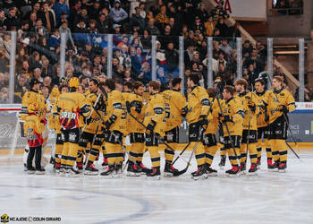 C.G Photographie, Club National League, Colin Girard, Groupe, HCA, HCA Vs EHCK, HCAjoie, Hockey Club Ajoie, Maillot Jaune, NL, National League, Porrentruy, RAIFFEISEN ARENA, Saison 2024-25, hockey