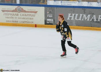 C.G Photographie, Club National League, Colin Girard, HCA, HCA Ladies, HCA Vs EHCK, HCAjoie, Hockey Club Ajoie, Maillot Jaune, NL, National League, Porrentruy, RAIFFEISEN ARENA, Saison 2024-25, hockey