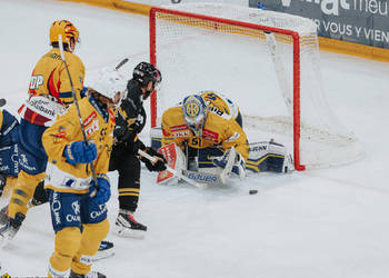 C.G Photographie, Club National League, Colin Girard, HCA, HCAjoie, Hockey Club Ajoie, Maillot Jaune et Noir, NL, National League, Porrentruy, RAIFFEISEN ARENA, Saison 2024-25, hockey, occasion manquée