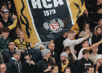 C.G Photographie, Club National League, Colin Girard, HCA, HCA Vs EHCB, HCAjoie, Hockey Club Ajoie, NL, National League, Porrentruy, Public, RAIFFEISEN ARENA, Saison 2024-25, cop, drapeaux, hockey, kop, supporters