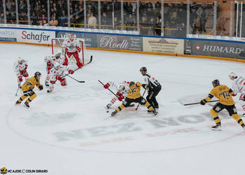 C.G Photographie, Club National League, Colin Girard, HCA, HCA Vs SCRJ, HCAjoie, Hockey Club Ajoie, NL, National League, Porrentruy, RAIFFEISEN ARENA, Rouvinez, Saison 2024-25, engagement, hockey, sponsor