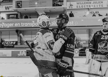 41 Bellemare Pierre-Edouard, C.G Photographie, Club National League, Colin Girard, HC Ajoie, HCA, NL, National League, RAIFFEISEN ARENA, Saison 2025-26, Saison25-26, Tatar, complicité, hockey