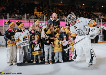 Beutcher du match, C.G Photographie, Club National League, Colin Girard, Enfants, HC Ajoie, HCA, NL, National League, Qoqa, RAIFFEISEN ARENA, Saison25-26, hockey, sponsor