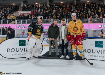 40 Ciaccio Damiano, C.G Photographie, Club National League, Colin Girard, Fin de match, Gardien, HC Ajoie, HCA, HCA Vs SCLTigers, NL, National League, RAIFFEISEN ARENA, Saison 2025-26, Saison25-26, hockey, meilleurs joueurs
