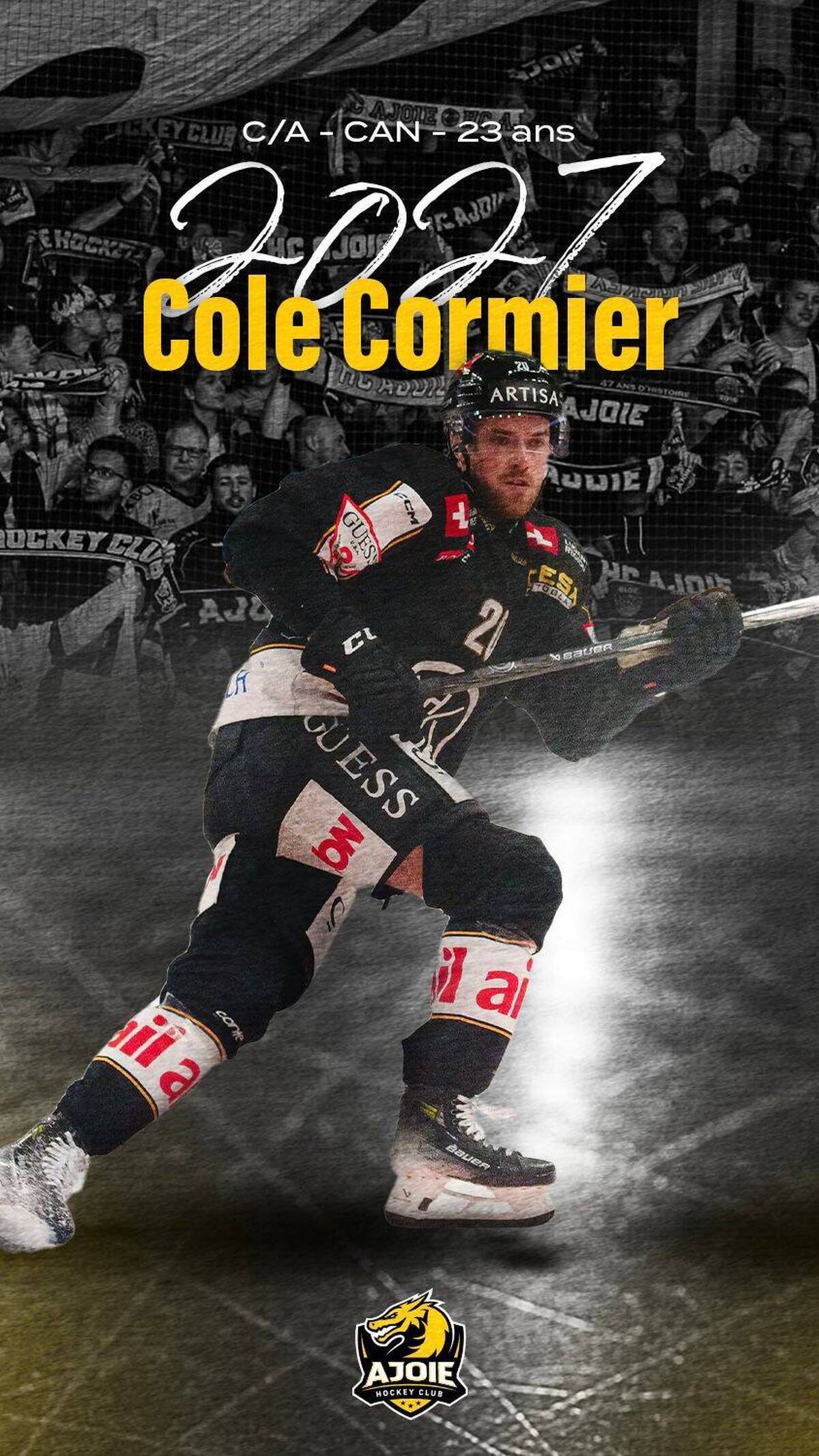 Un jeune Canadien à licence suisse au HC Ajoie