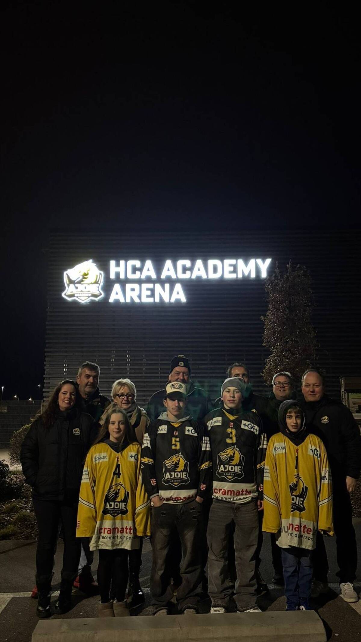 La HCA Academy Arena baptisée ce soir