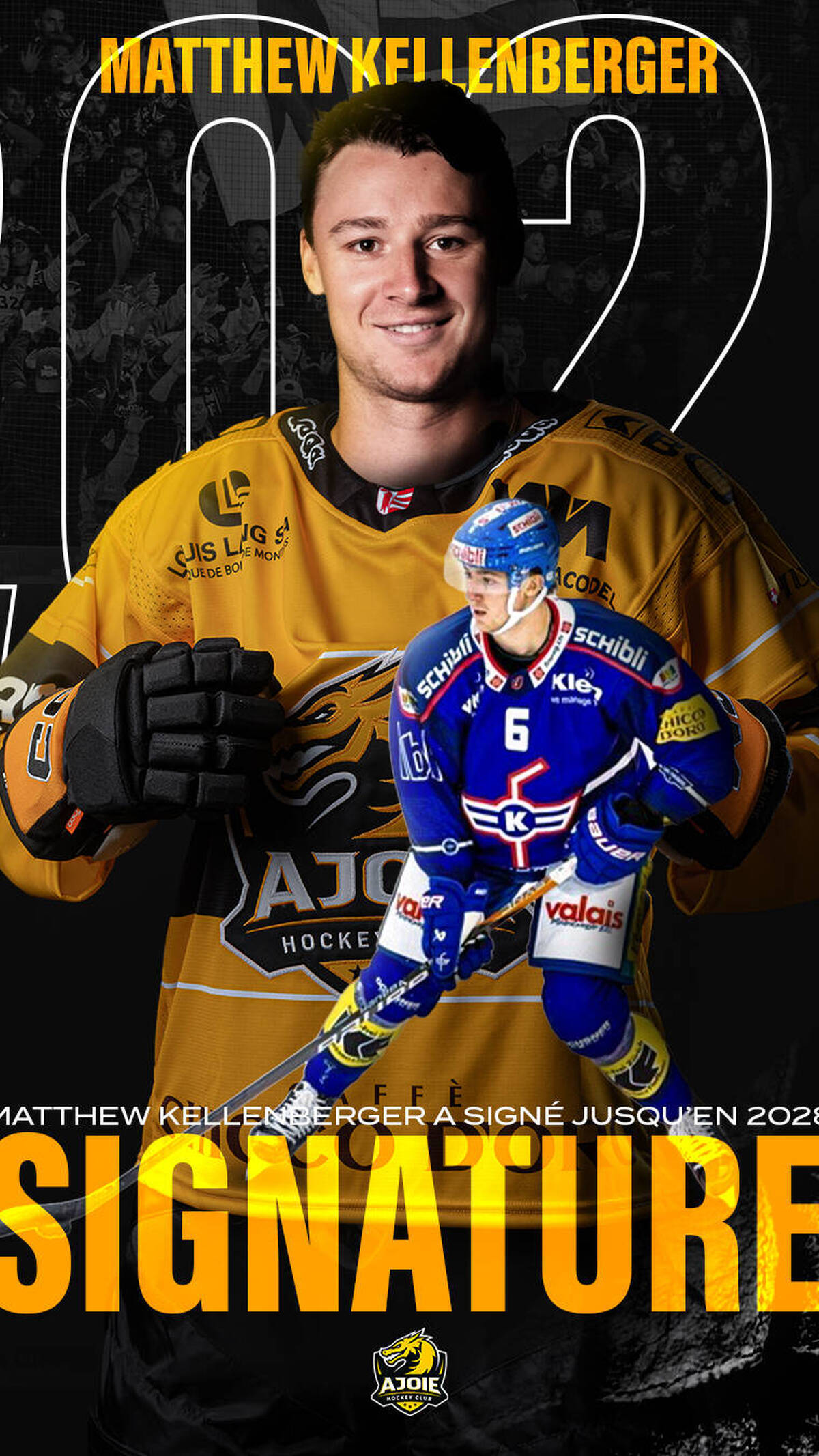 Matthew Kellenberger au HC Ajoie