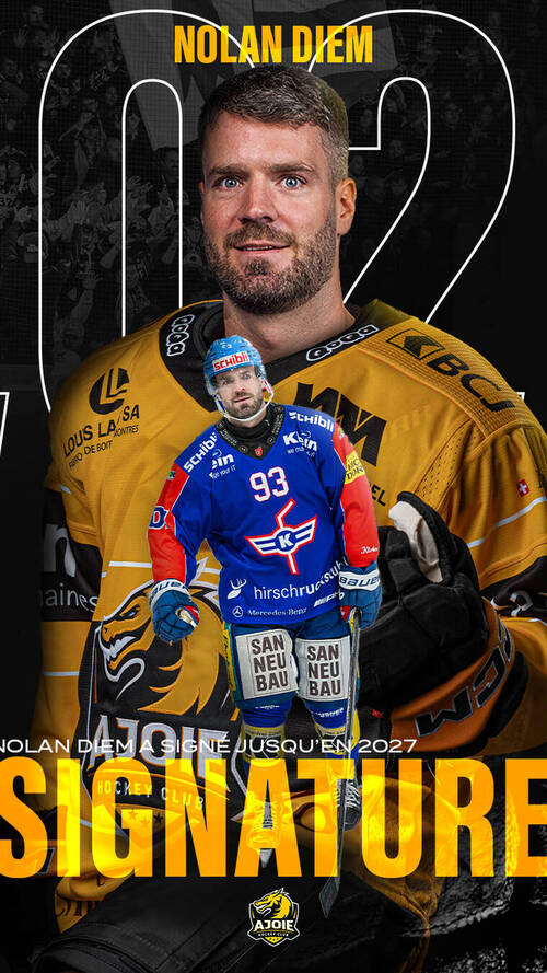 Nolan Diem au HC Ajoie