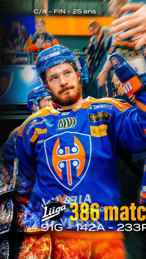 Un nouvel attaquant finlandais au HCA pour la saison prochaine