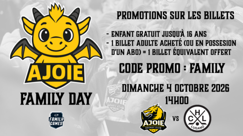 family day offre pour le 4 octobre
