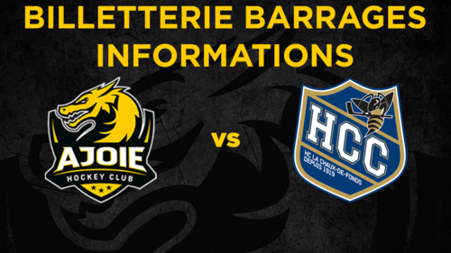 billetterie pour les barrages, informations