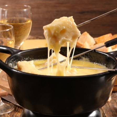image fondue au fromage
