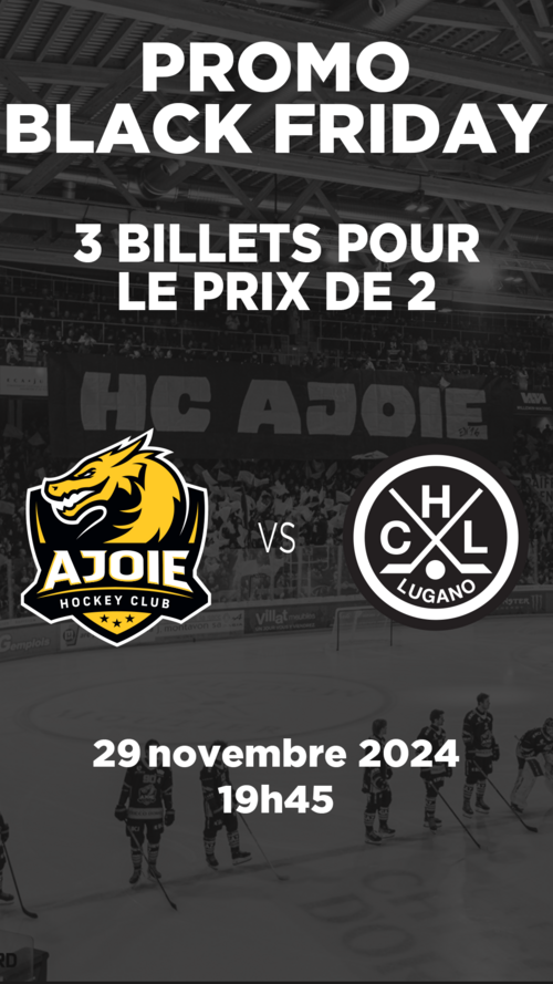 black friday match ajoie lugano