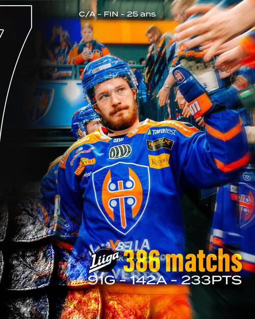 kristian Tanus nouvel étranger du HCA