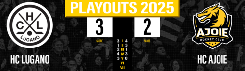 hc lugano 3 - HC AJOIE -2
