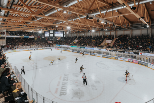 vue depuis le balcon presse de la raiffeisen arena (ouverture dans une nouvelle fenêtre)