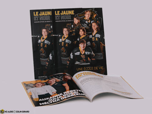 PHoto promotionnelle du Magazine le Jaune et Noir