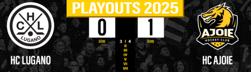 Lugano 0 - Ajoie 1